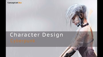 Character Concept Art - Photo-bashing Techniques Cyberpunk Style