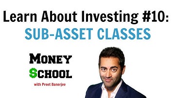 Learn About Investing #10: Sub Asset Classes