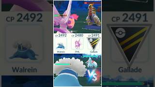 Origin Palkia 😈 Walrein ❄️ is Enough in Ultra League #pokemongo #pokemon #gbl