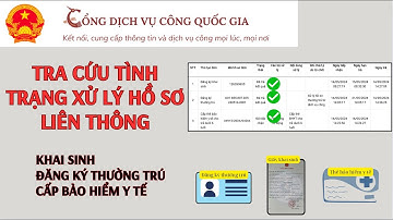 Hướng dẫn tra cứu tình trạng hồ sơ dịch vụ Công liên thông trên Cổng dịch vụ công Quốc Gia