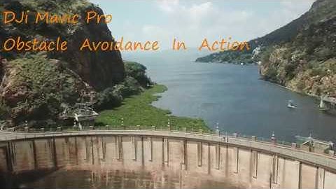 DJi Mavic Pro Obstacle/Collision Avoidance System In Action