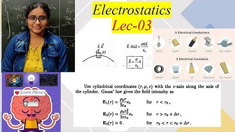 Electrostatics Lec-3👉Conductors_Properties explained with solved problems👉Target CSIRNET GATE JAM