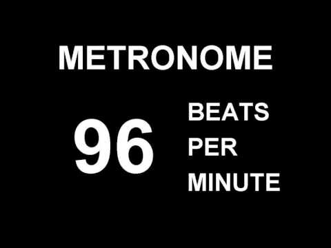 96 beats per minute metronome