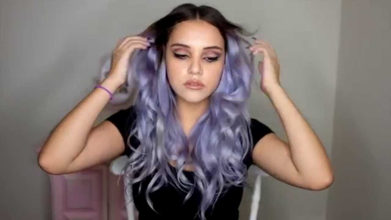 4. Trendy Purple and Blue Hair with Money Piece - wide 4