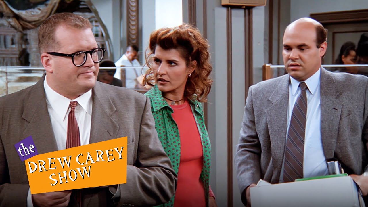 Drew's Video Conference Gets His Coworker Fired | The Drew Carey Show
