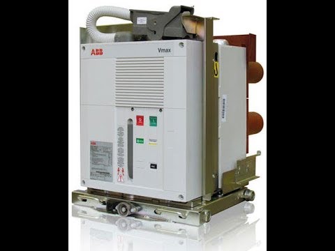 Rack Out Vacuum Circuit Breaker 11kv - YouTube