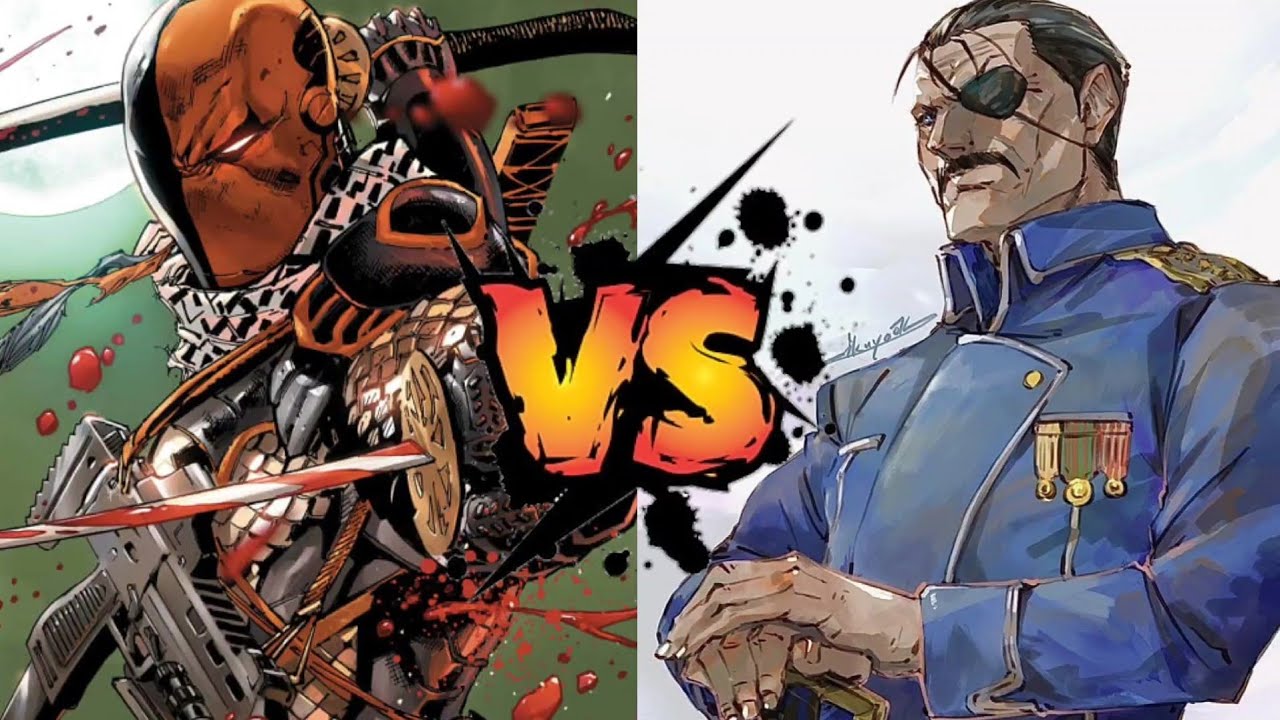 DEATHSTROKE (DC) VS KING BRADLEY (FMA) QUIÉN GANARÍA???