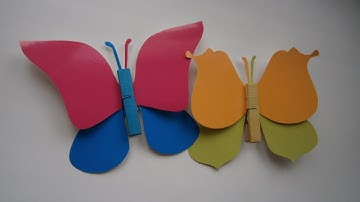 Make a Beautiful Butterfly with Children - DIY Crafts - Guidecentral
