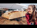 Im building a house boat out of plywood