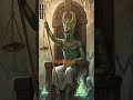 OSIRIS ‼ Raja Kematian yang Hidup Kembali Berkat Cinta ISIS #shorts #mitologimesir ##osiris #fyp