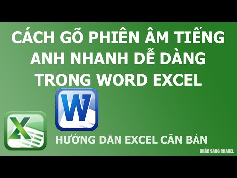 #1 Cách gõ phiên âm tiếng anh nhanh dễ dàng trong word excel Mới Nhất