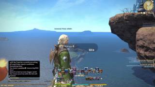 Final Fantasy  XIV A Realm Reborn BIG FISHING TITANIC SAWFISH
