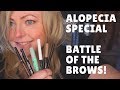 Best brow product for thin Alopecia brows - Drugstore wins!