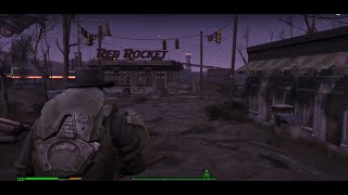 Fallout 4 Ps4 - Vertibird Attack At Nahant Sherrifs Department