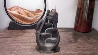 Dragon Backflow Incense Burner Unboxing 2023