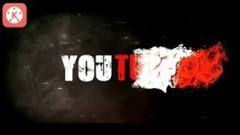 Kinemaster | how to create name intro || video editing tutorial