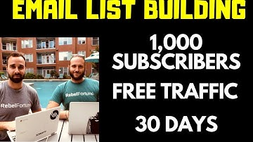 Build Your Email List With Free Traffic (in 10 Mins A Day)