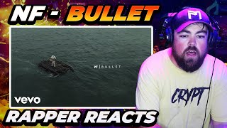 RAPPER REACTS to NF - BULLET (Audio)