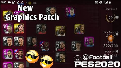 eFootball Pes 2020 Mobile Full Licensed Graphics Patch Android V4.1.1 by Stranger Shafiul
