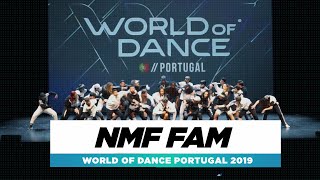 NMF FAM | 1st Place Team | Winners Circle| Full Stage Shot | World of Dance Portugal Qualifier 2019