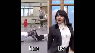 momo + Lisa = Dance Queen's 👑