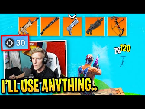 Tfue Shows His Skills with Every Weapon in Fortnite...