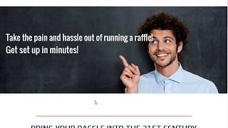 How to Host an online raffle on Chance2Win.org - Step 1 - Register