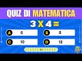 Sfida il Tuo Cervello con il Quiz di Matematica! 🧠 Livelli Facile, Medio e Difficile