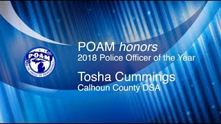 Tosha Cummings, Calhoun County Sheriff's Office | 2018 POAM Corrections Officer of the Year