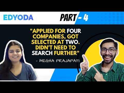 EdYoda Alumni Talks with Rishabh Ft Megha Prajapati Part 4 | EdYoda Student Stories