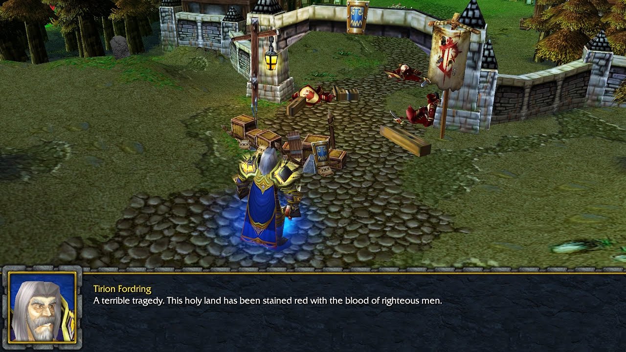 Jaina and Tirion Prepare Alliance for Battle With Undead