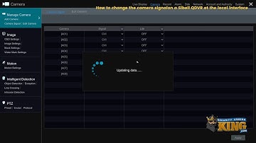 Tutorial: How to Change the Camera Signal on a Sibell QDVR at the Local Interface