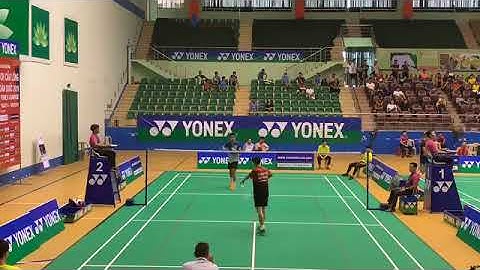 [TRỰC TIẾP] Vô địch cầu lông cá nhân toàn quốc | Tiến Minh và Đức Phát ra sân
