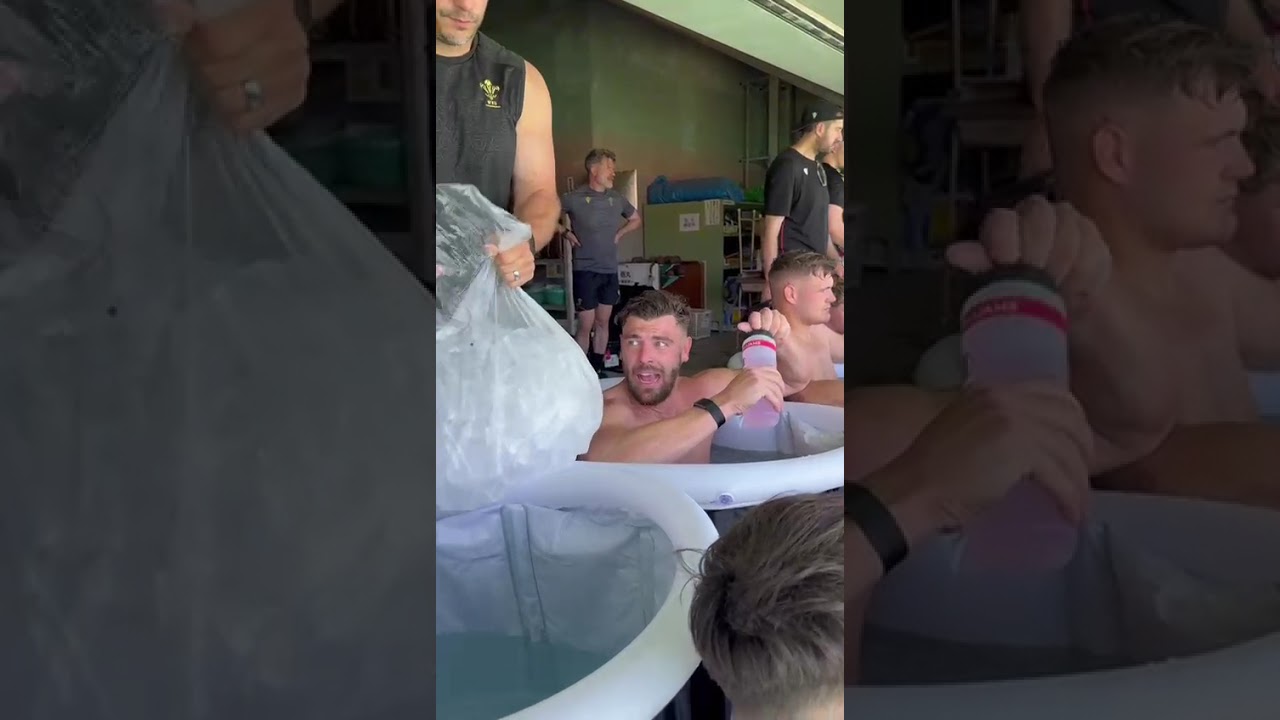 Post session Ice Baths | WRU TV