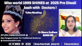 Yukta Prashnam Part1 Miss world 1999 & Dr Meera Sudheer- Reinstate Glory of Hindu God of Medicine Thumb