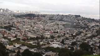 360 degree tour of San Francisco from the top of Bernal Heights by sangroncito 1,618 views 11 years ago 4 minutes, 43 seconds