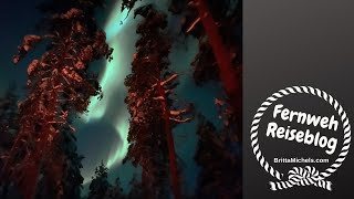 Polarlicht in Lappland - Aurora borealis in finnisch Lappland #polarlicht #auroraborealis #finnland