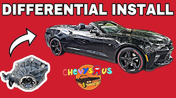 Camaro Rear Differential Install Made Easy! 💪 (2017 SS Step-by-Step)
