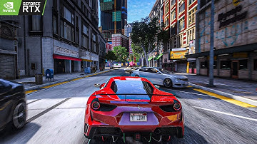 GTA 5 Unreal Engine 5 Photorealistic Graphics | RTX 4090 Gameplay with Latest Ray Tracing #58