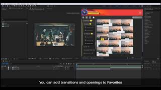 1000 Transitions for After Effects - AtomX features