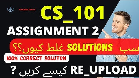 CS101 Assignment 2 2023_Cs101 Assignment 2 Fall 2022_cs101 assignment 2 solution 2023_#cs101