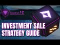 How to play investment sale in conundrum 12  gold  gears custom dice guide