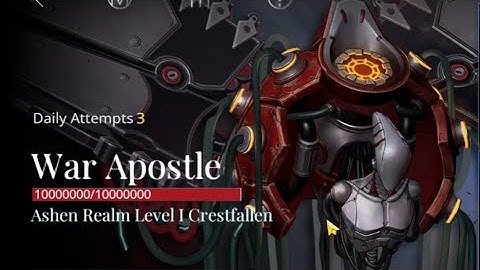 Tide of Ashes Stage 10 - War Apostle Level 1 Crestfallen | Path to Nowhere