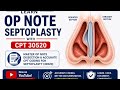 ENGLISH VERSION Learn septoplasty #cptcoding #medicalcoding #pharmacy #physio