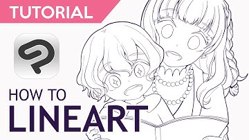 Lineart Tutorial【Clip Studio Paint】