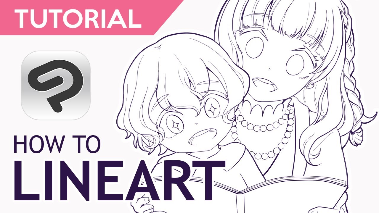 Lineart Tutorial【Clip Studio Paint】