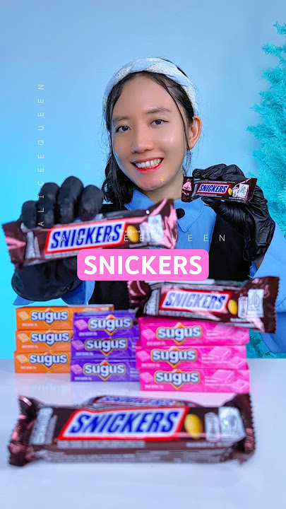SNICKERS | Coklat yang ada isi Kacang, Nougat, Karamel