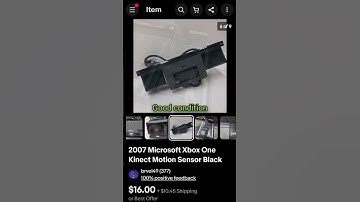 Bought a Microsoft Xbox One Kinect Sensor at Goodwill for $2, sold on eBay in a week for $16!