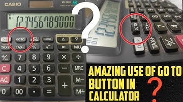 How to use Go To Button in Calculator || Use of Go To Function On Calculator || Knowledge Venue