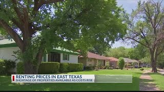 Availability of East Texas rental properties decreases as area population grows